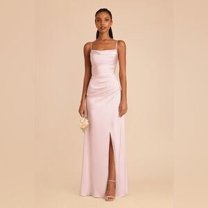 Birdy Grey Lydia Dress
Matte Satin Pale Blush